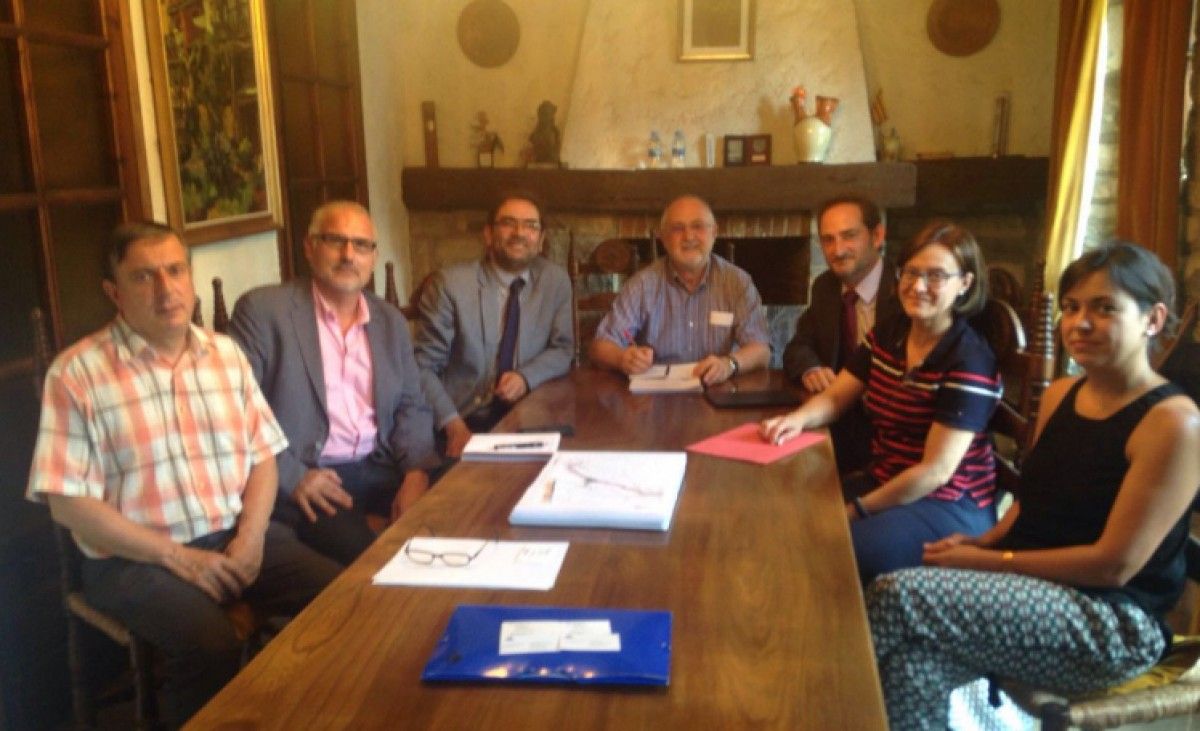Reunió de l'Ajuntament de Borredà amb l'ACA