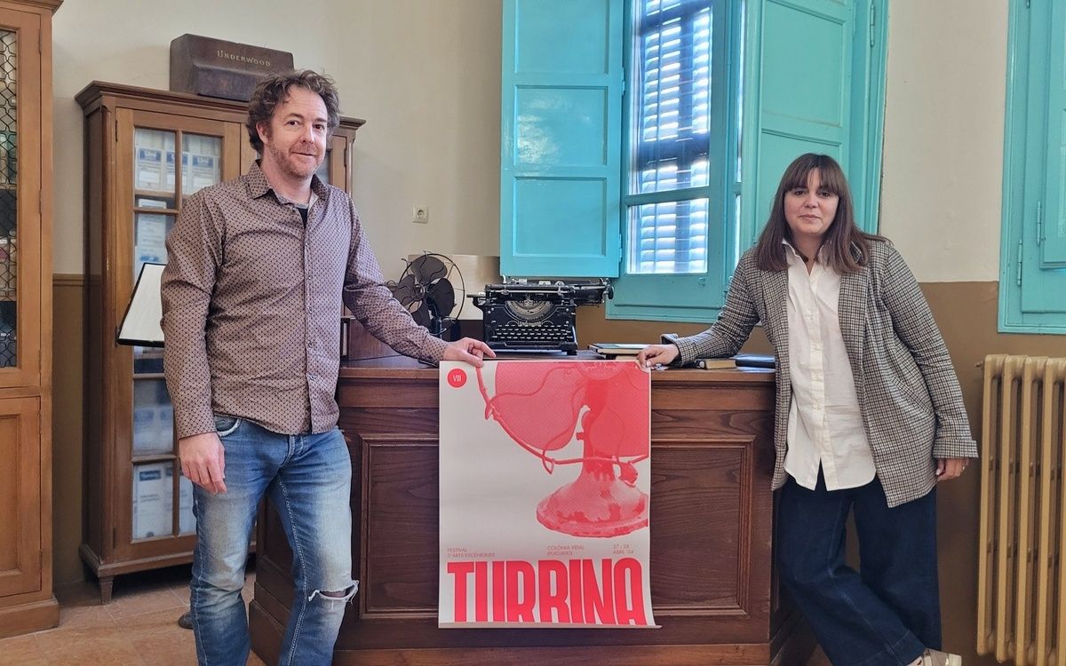 Jordi Vidal i Alba López han presentat la 8a edició del Turbina