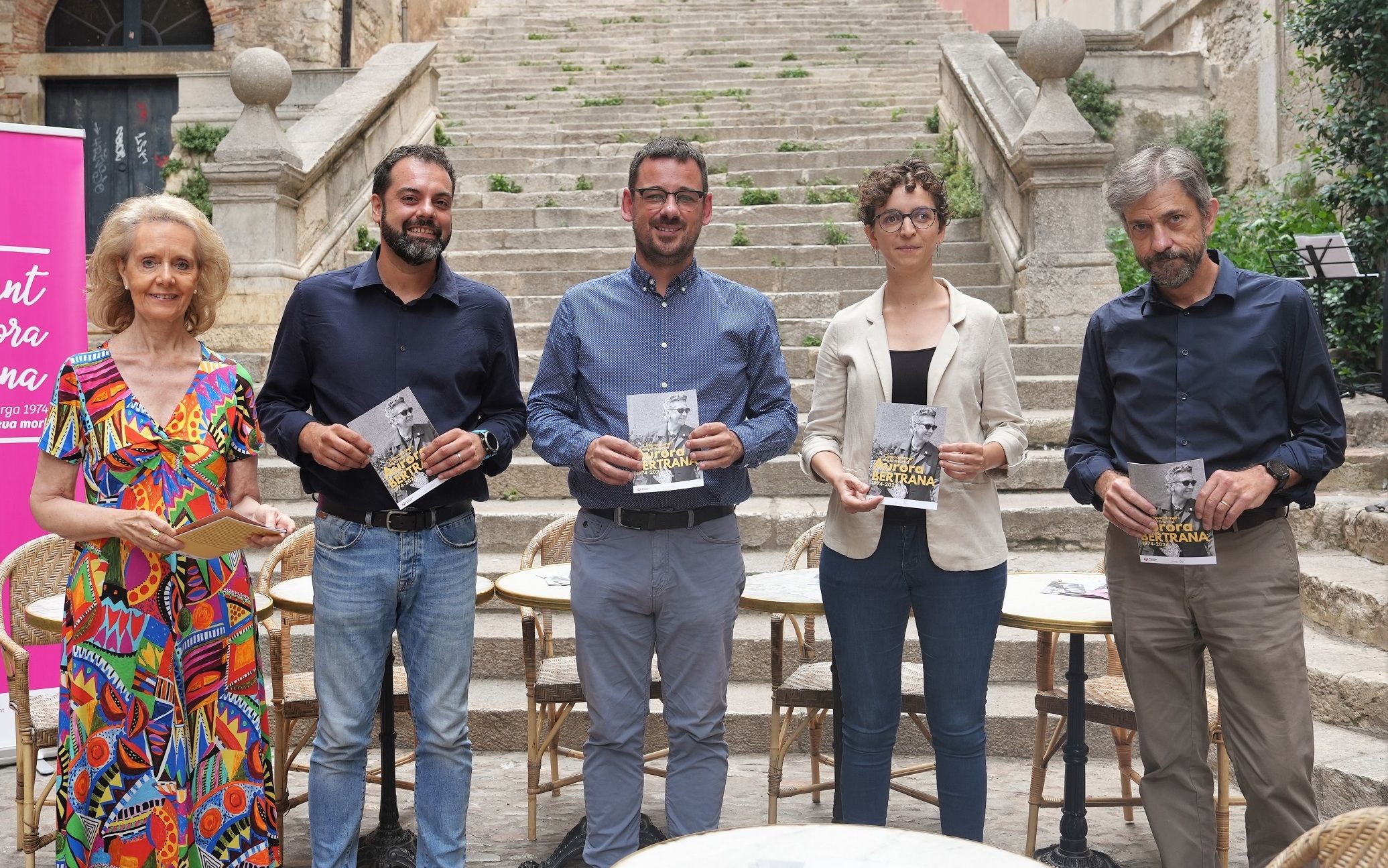 Mariàngela Vilallonga, Quim Ayats, Lluc Salellas, Rosa Rodríguez i Artur Iscla han presentat la programació