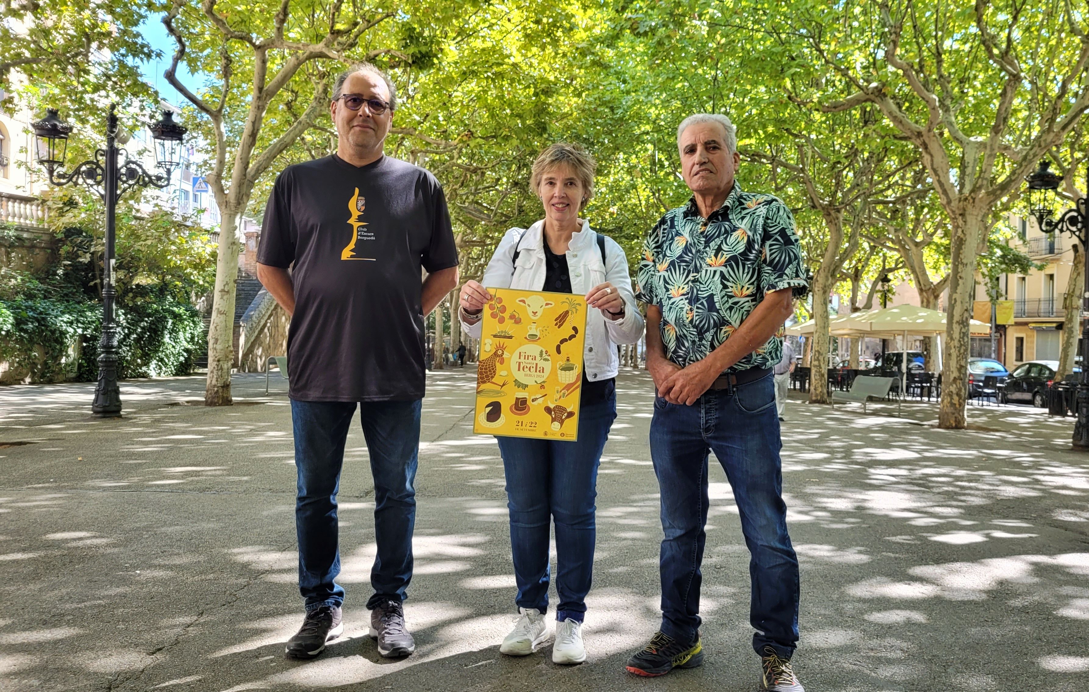 Manolo García, Ermínia Altarriba i Josep Bonet han presentat la pròxima edició de la Fira de Santa Tecla