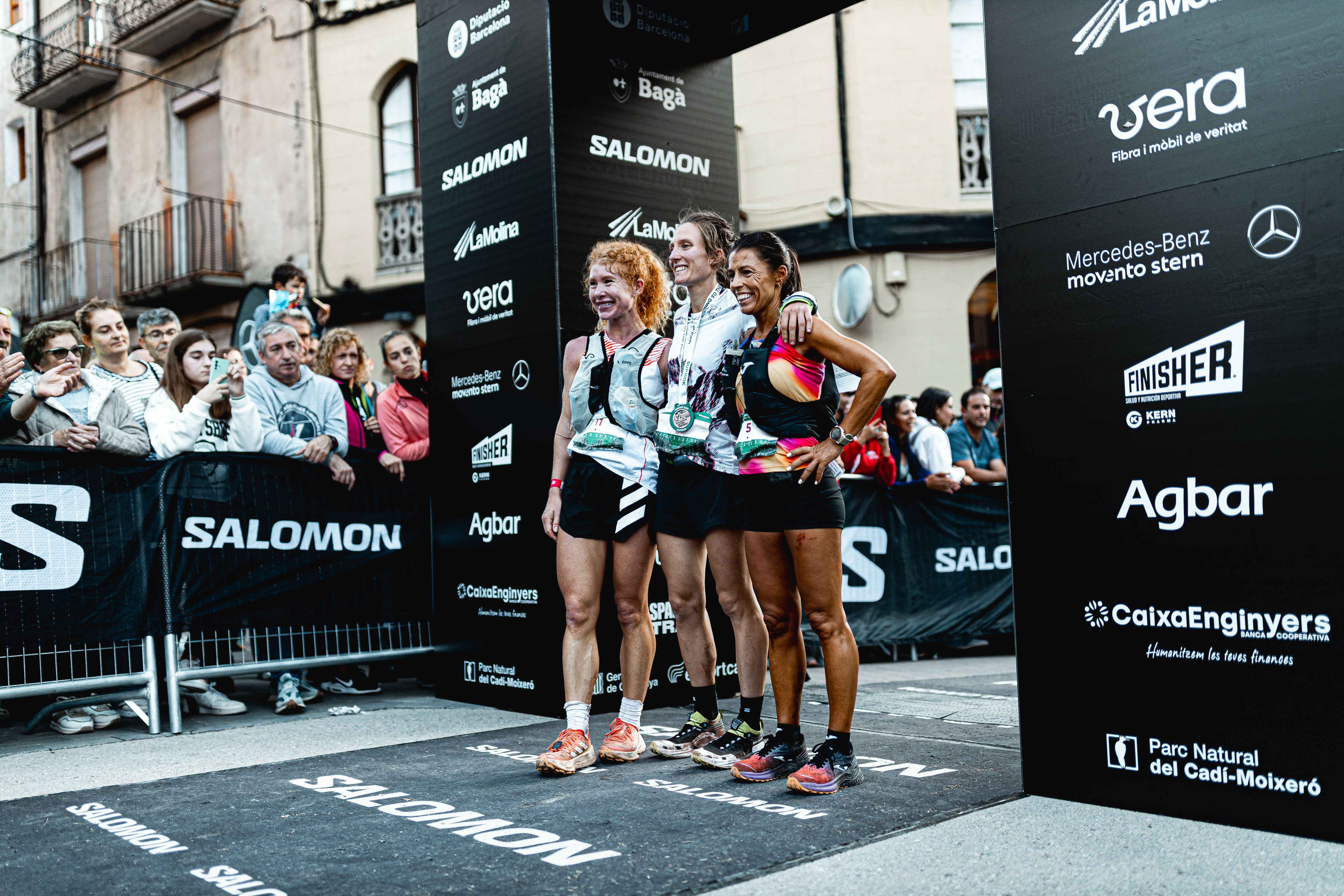 Julie Roux, Ekaterina Mityaeva i Gemma Arenas han conformat el podí femení de la Ultra Pirineu 2024