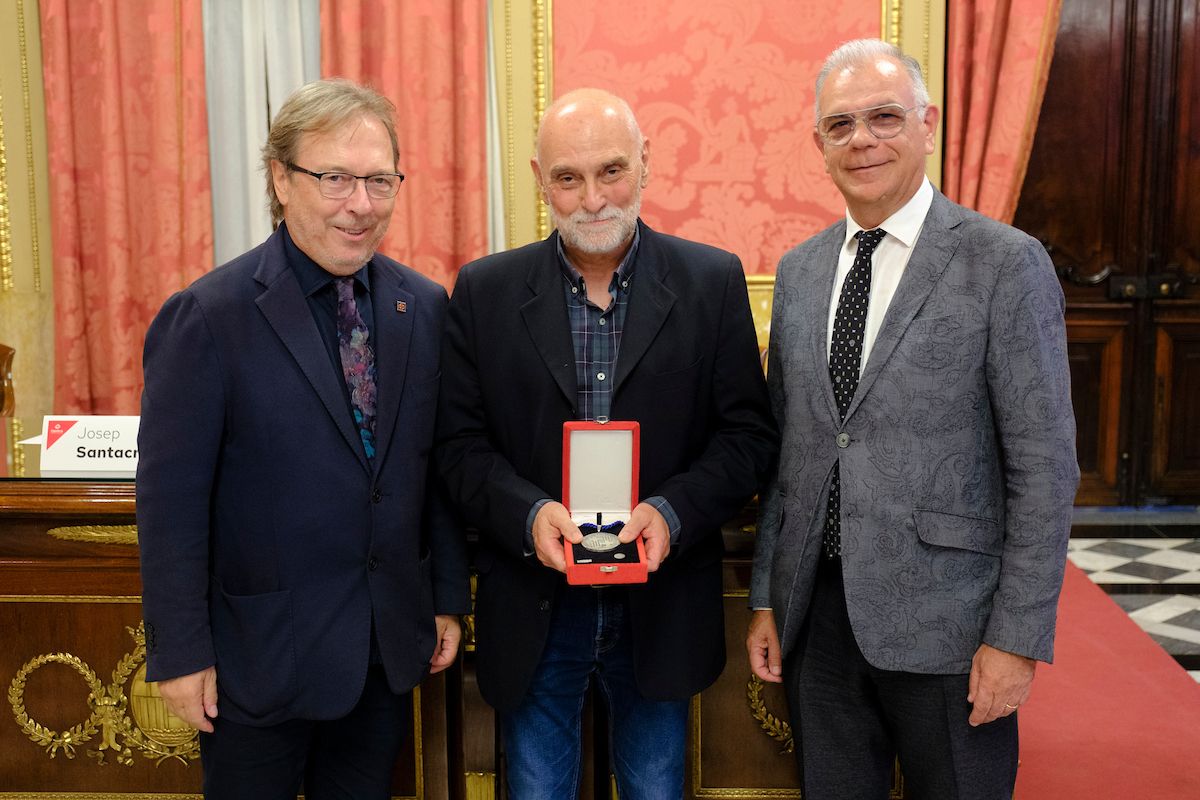 Joan Boix ha rebut la Medalla d'Honor en categoria d'argent, el guardó més important que atorga la Cambra