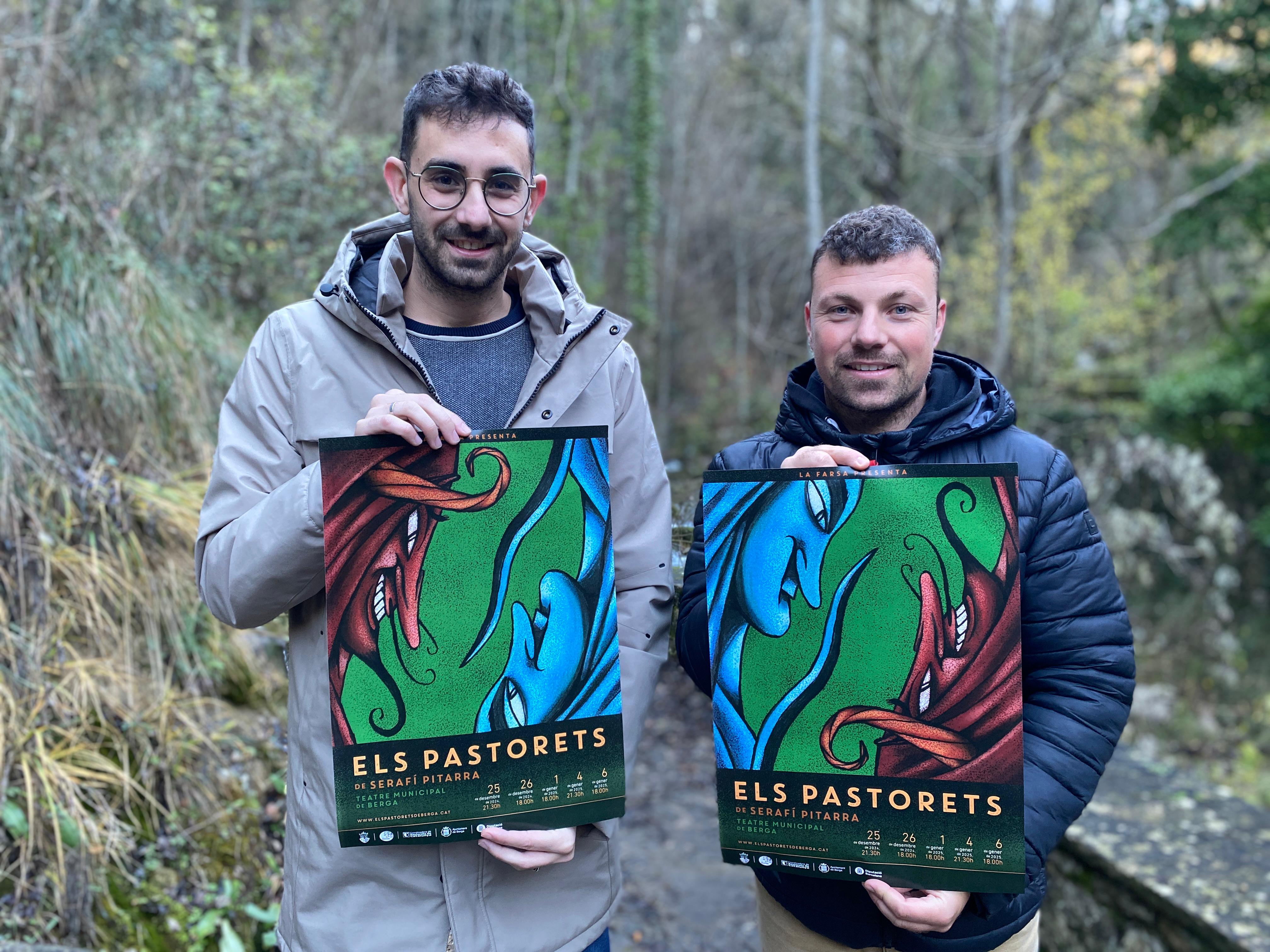 Eric Calderer i Marc Corominas han presentat les novetats de la nova edició dels Pastorets de Berga