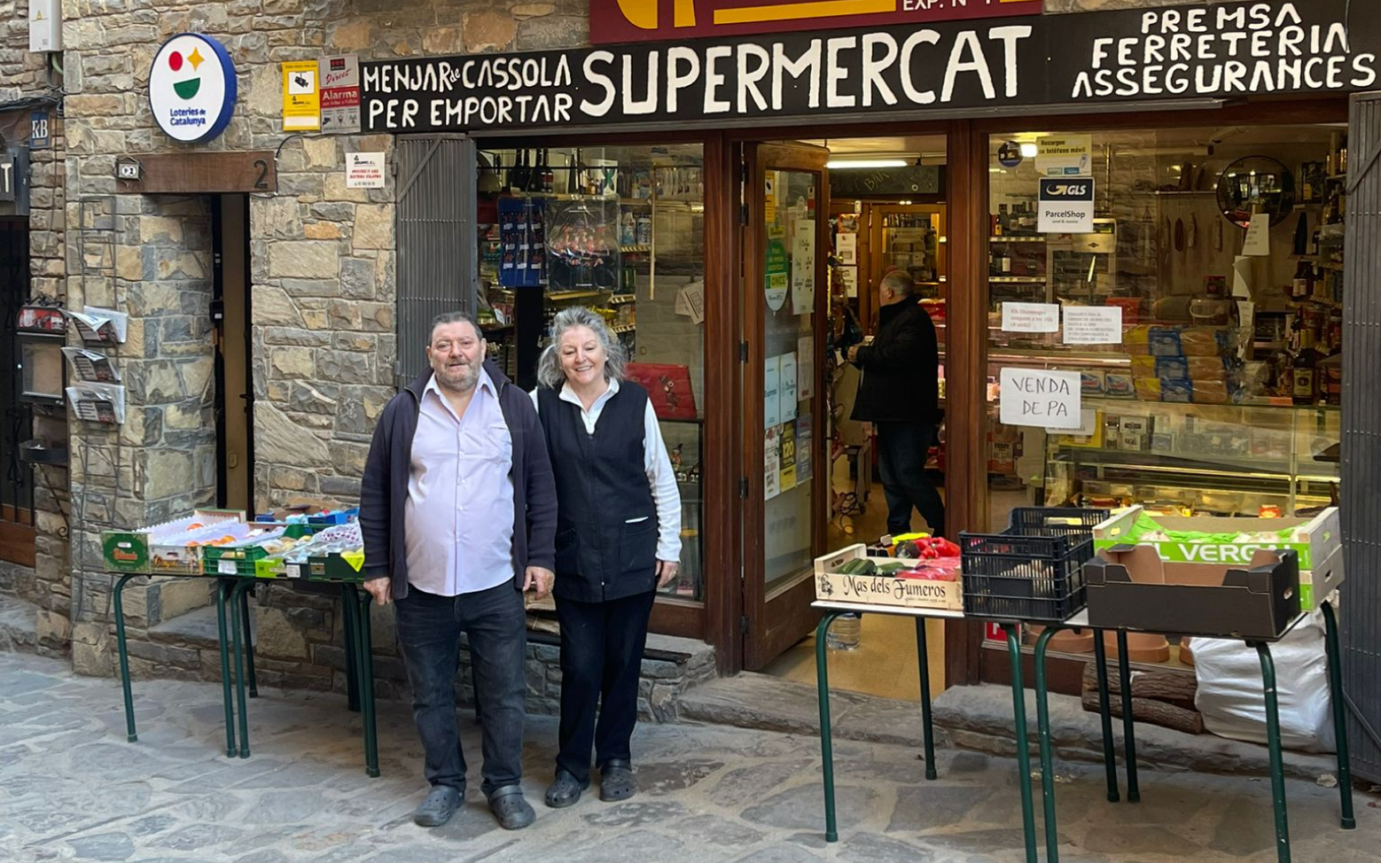 Jordi Heras i Inés Tubau es jubilen després de tota una vida al capdavant de Cal Ferrer