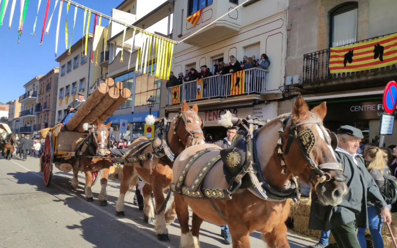 La Cercavila de Cavalleries i Xarrets de la Corrida tindrà lloc el diumenge a partir de les 11.30 hores