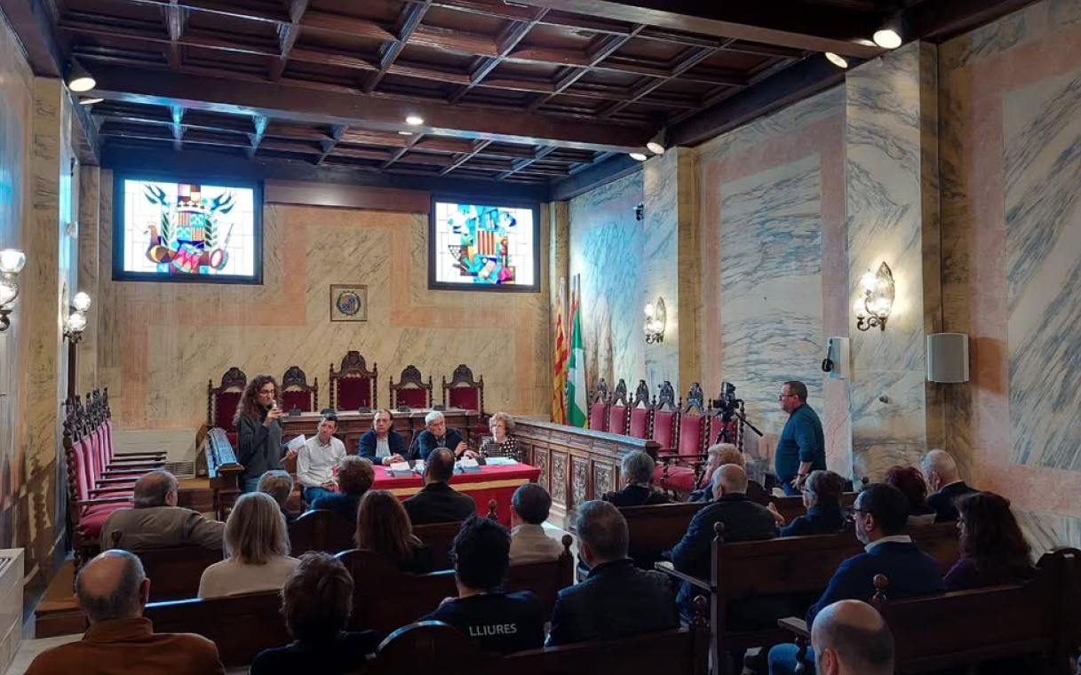 Acte d'homenatge a persones berguedanes deportades als camps de concentració nazis celebrat en l'edició anterior del cicle