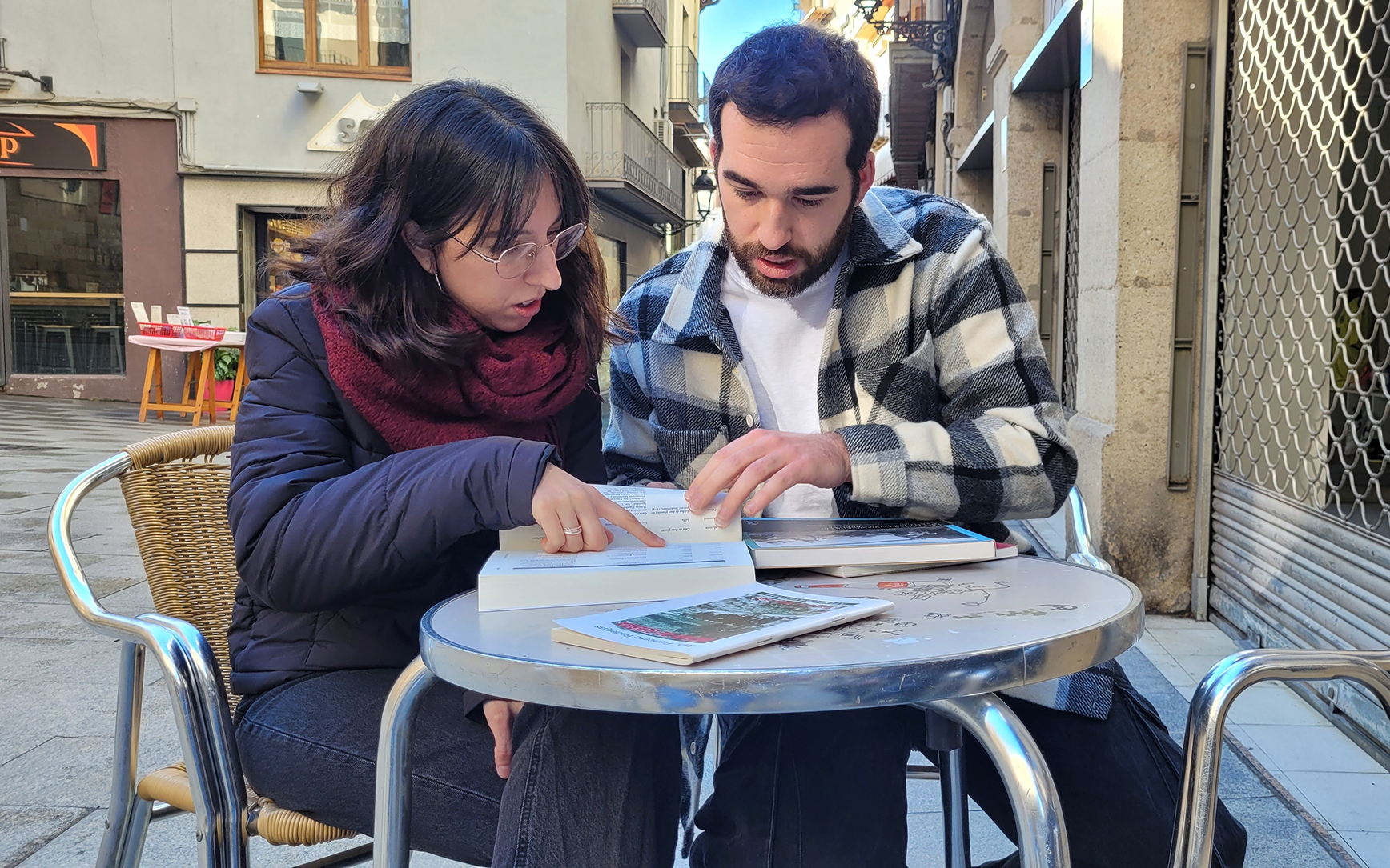 Roser Valverde i Daniel Raya són els impulsors del Seminari Permanent de l'Àmbit de Recerques del Berguedà