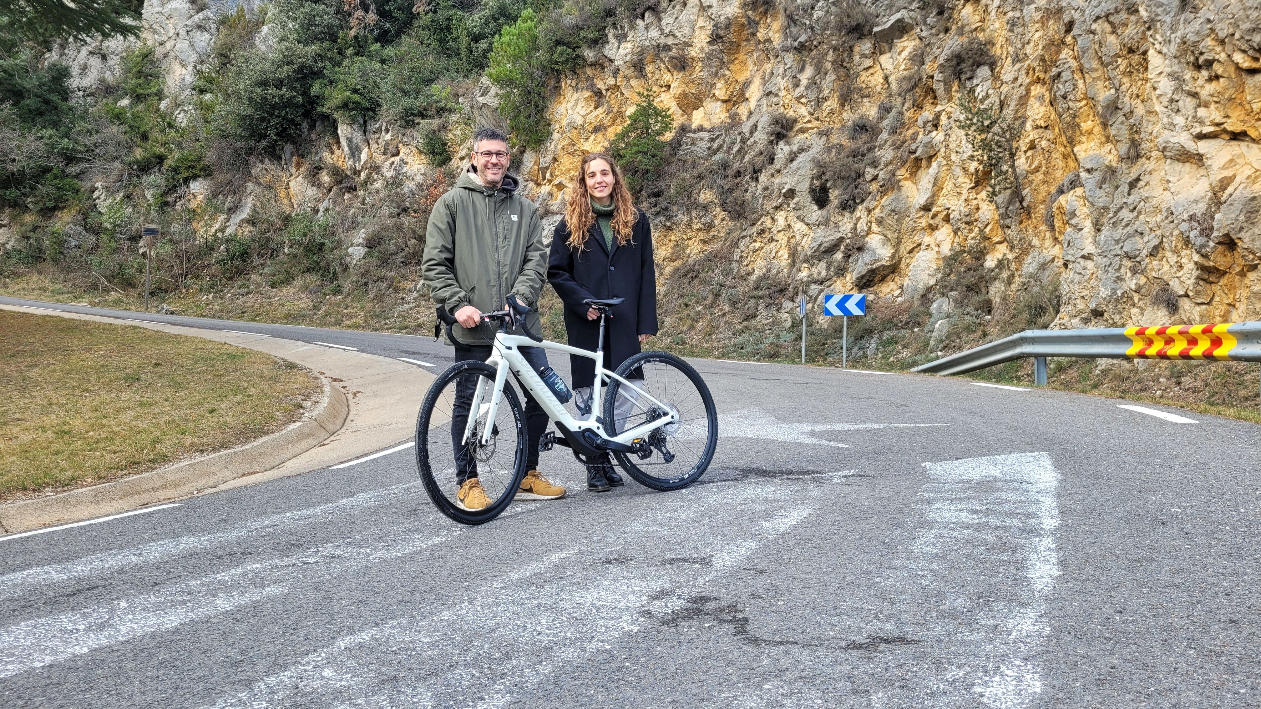 Isaac Vilalta i Abril Roma han presentat l'agenda d'actes de la Primavera Ciclista