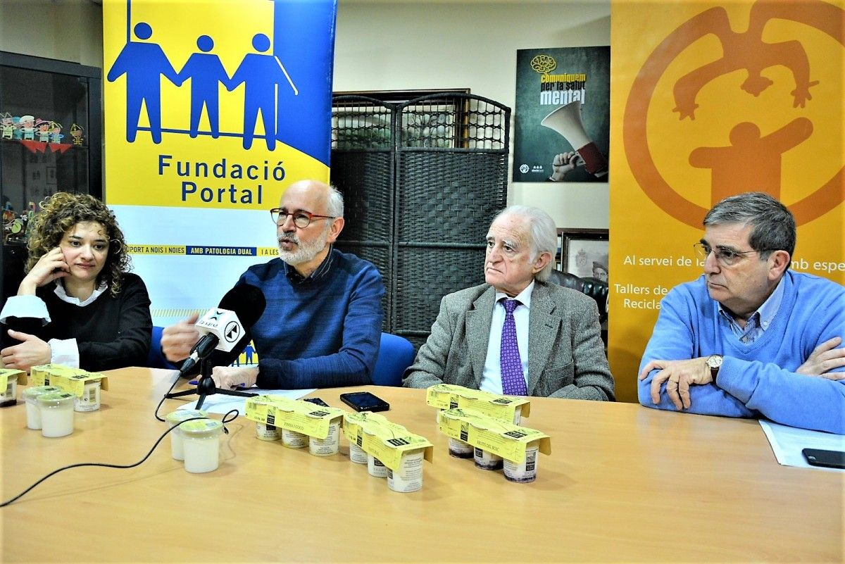 Presentació de l'acord per adquirir Delícies del Berguedà, en una imatge de fa uns dies (arxiu).