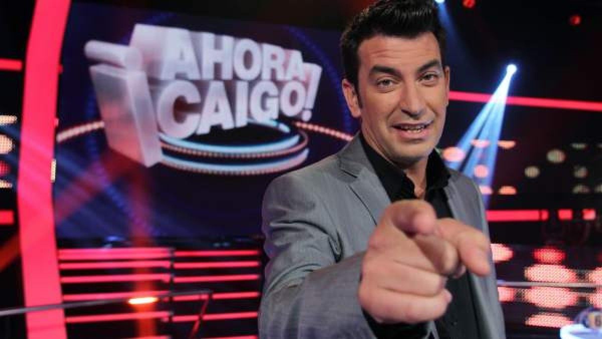 Arturo Valls, presentador del programa 'Ahora Caigo' d'Antena 3. 