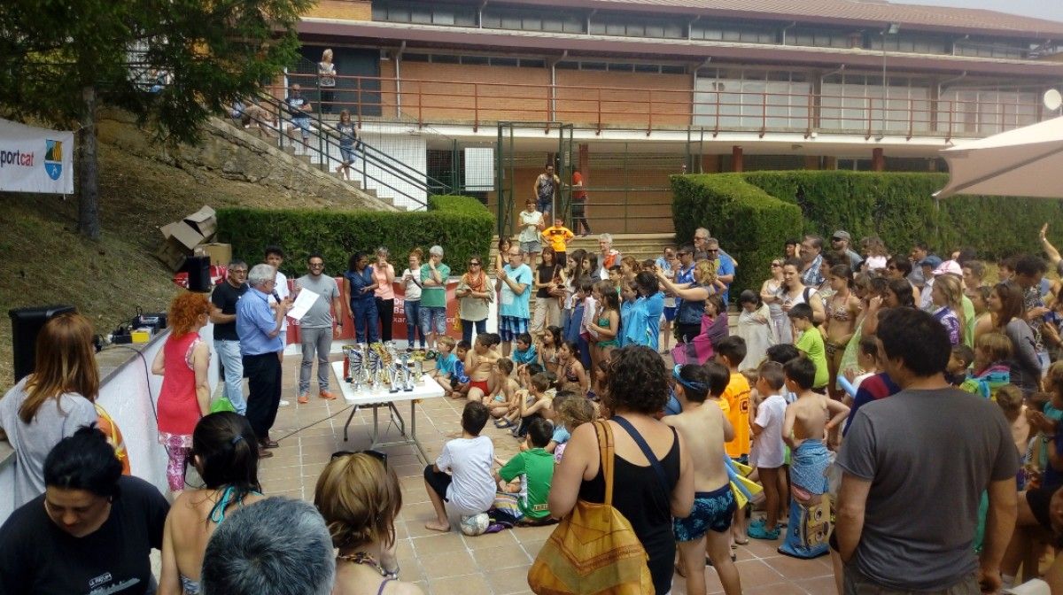 Festa de cloenda de l'esport escolar, a Sant Jordi de Cercs.