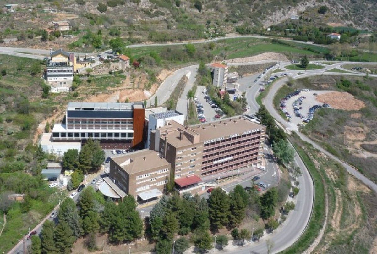 Hospital Sant Bernabé de Berga (arxiu).