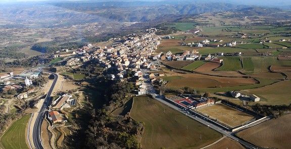 Vista del municipi de Casserres