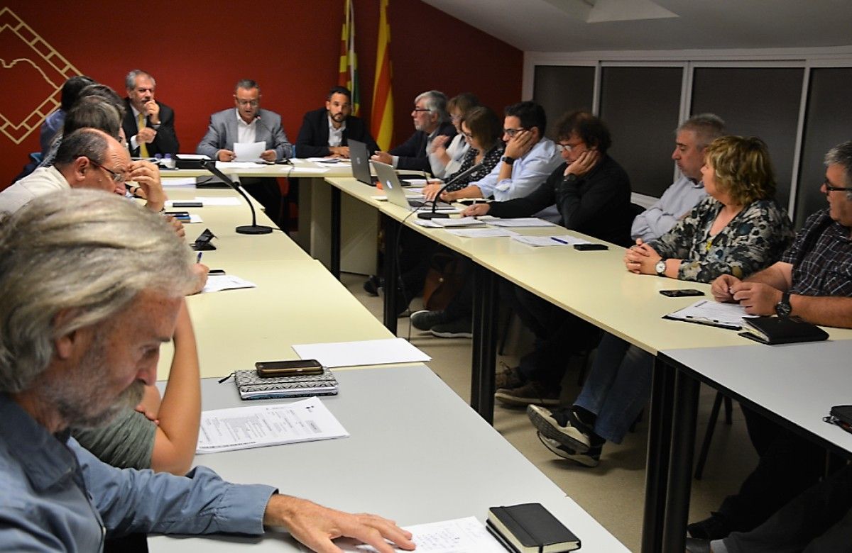 Plenari del Consell Comarcal del Berguedà.