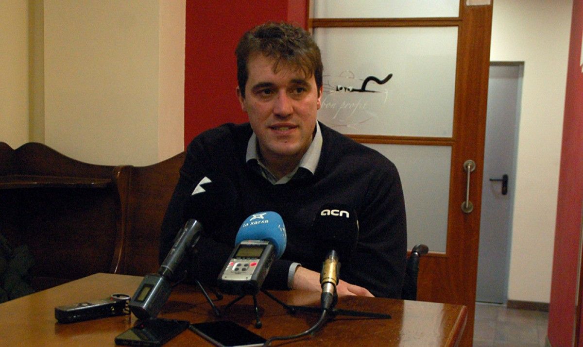 El coordinador organitzatiu del Partit Demòcrata Europeu Català, David Bonvehí