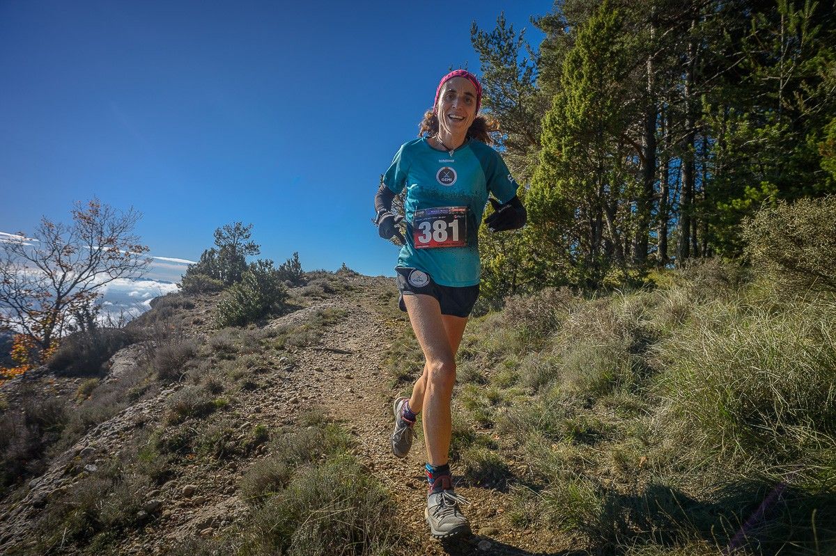 Montse Picanyol va ser la vencedora de la cursa llarga del Trail Els Tossals de 2017