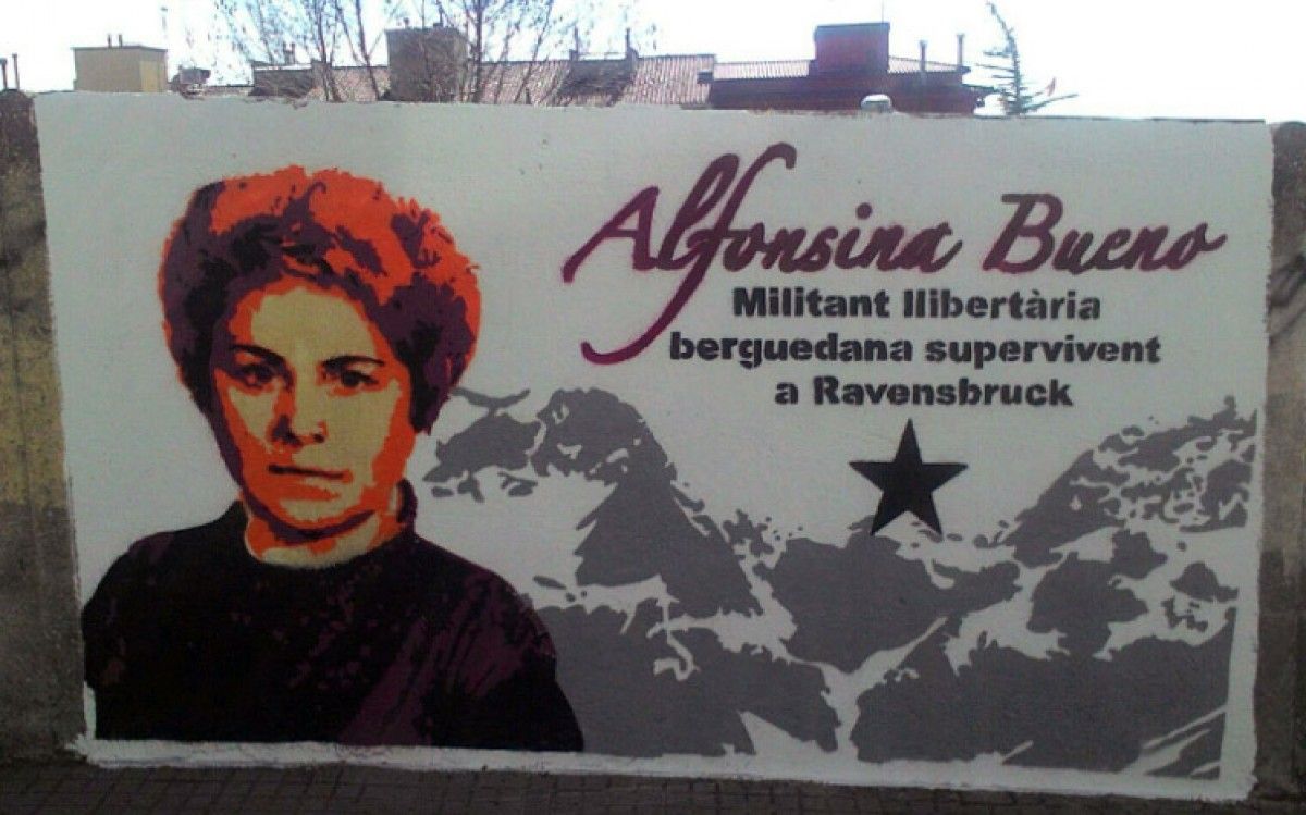 Nou mural en homenatge a Alfonsina Bueno