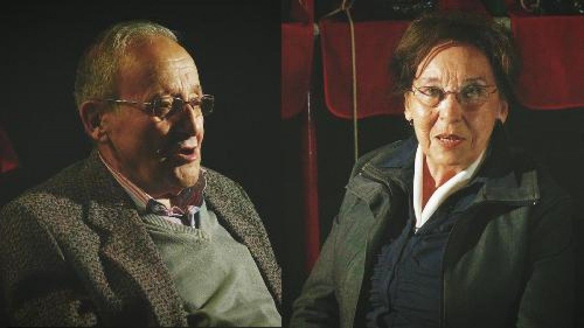 Josep Freixa i Isabel Cardona protagonitzen l'audiovisual 'Vides de Patum'.