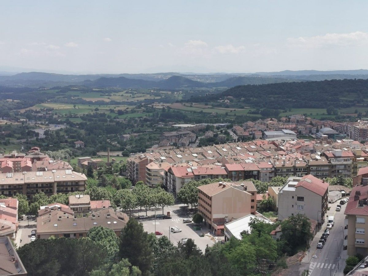 La ciutat de Berga en una imatge d'arxiu (arxiu).