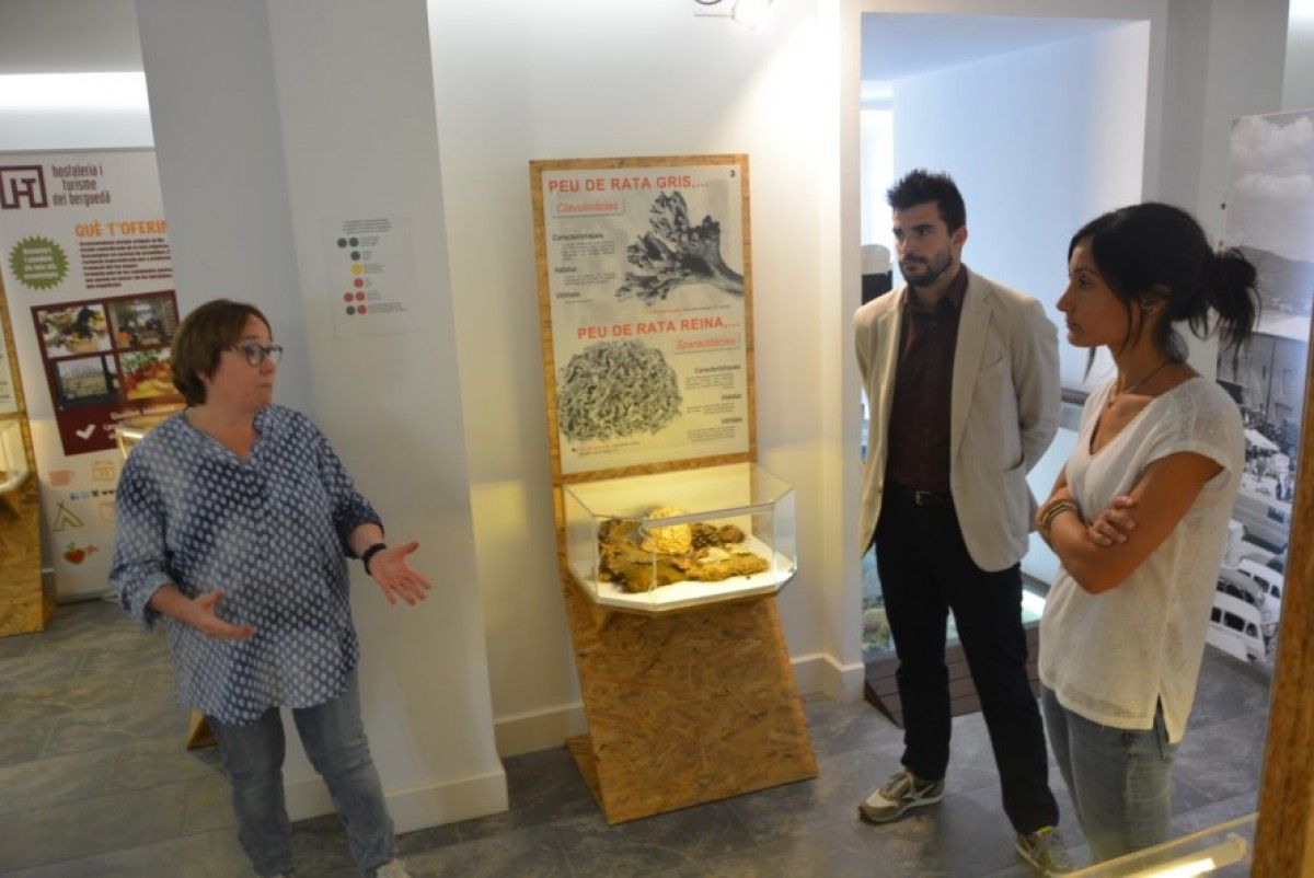 Visita al Museu del Bolet de Montmajor (arxiu).