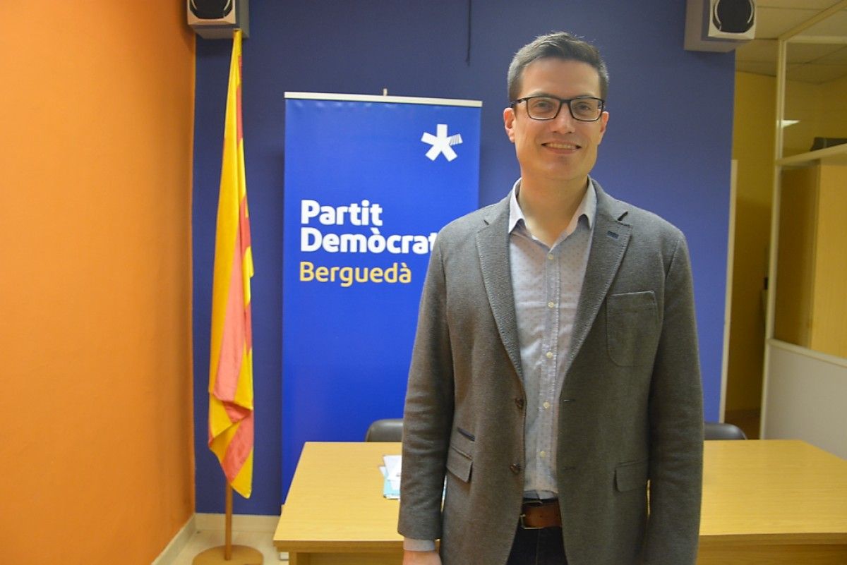 Jordi Sabata, alcaldable del PDECat a Berga.