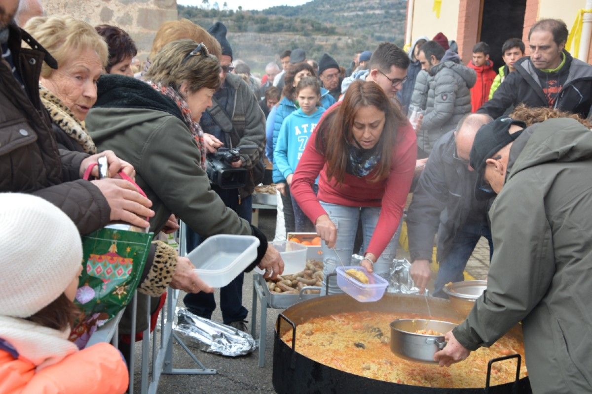 Festa de Sant Sebastià d'Olvan. 