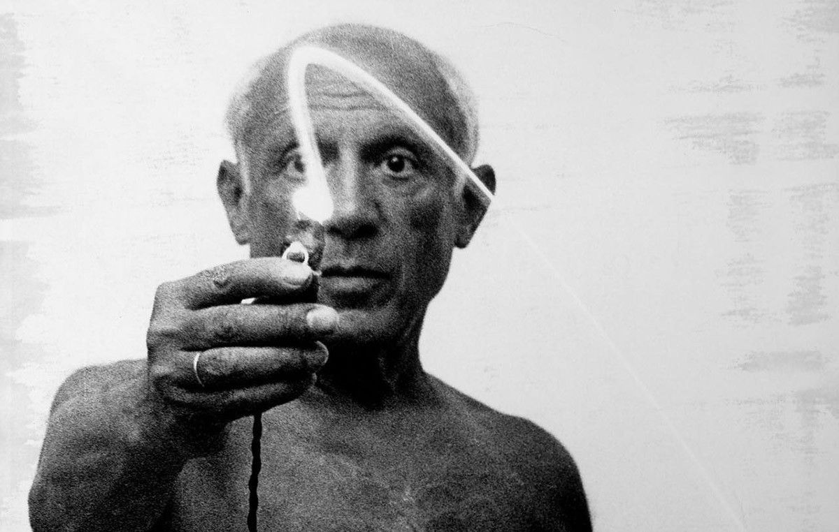 Picasso retratat per Gjon Mili.