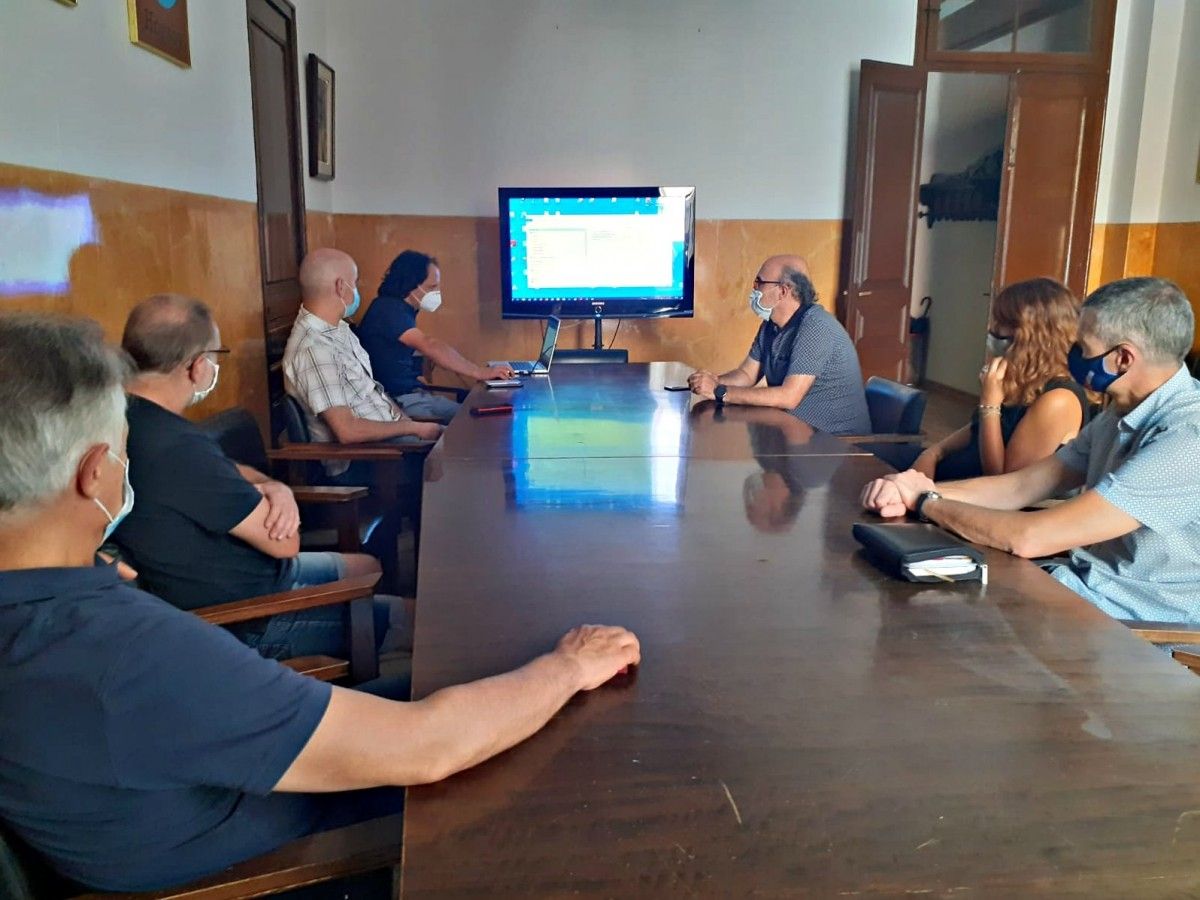 L'Ajuntament de Berga es va reunir amb els empresaris a finals de juliol.