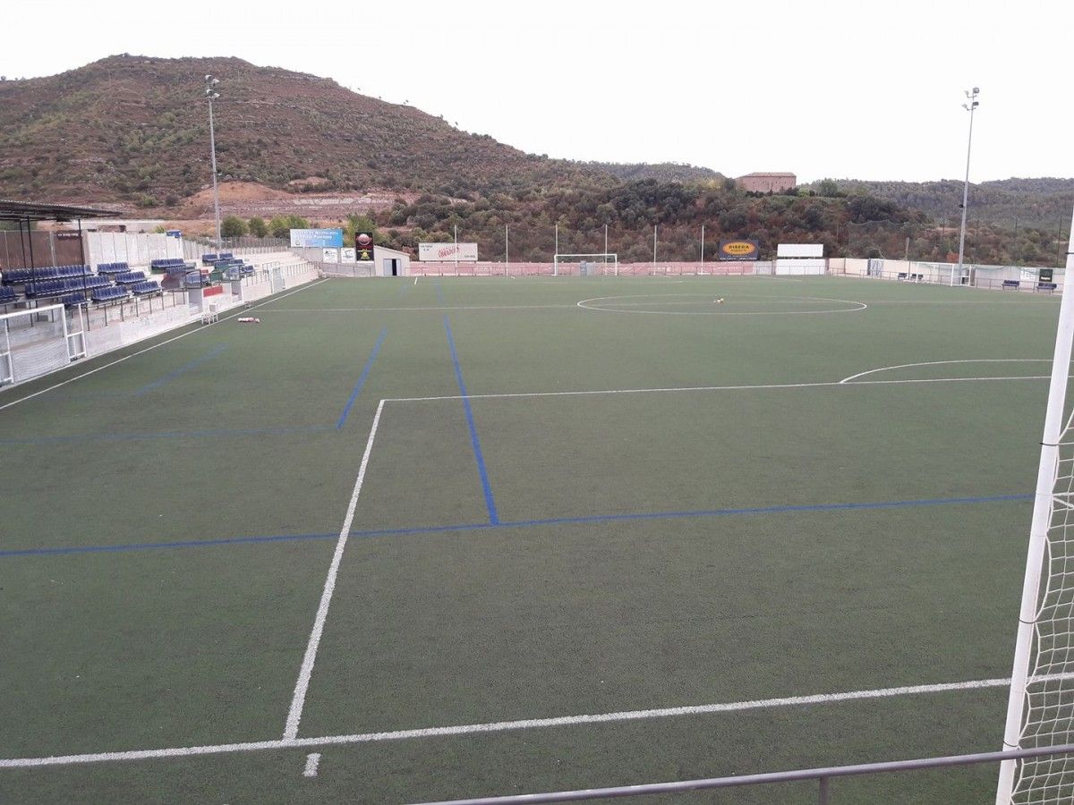 Camp de futbol municipal de Puig-reig.