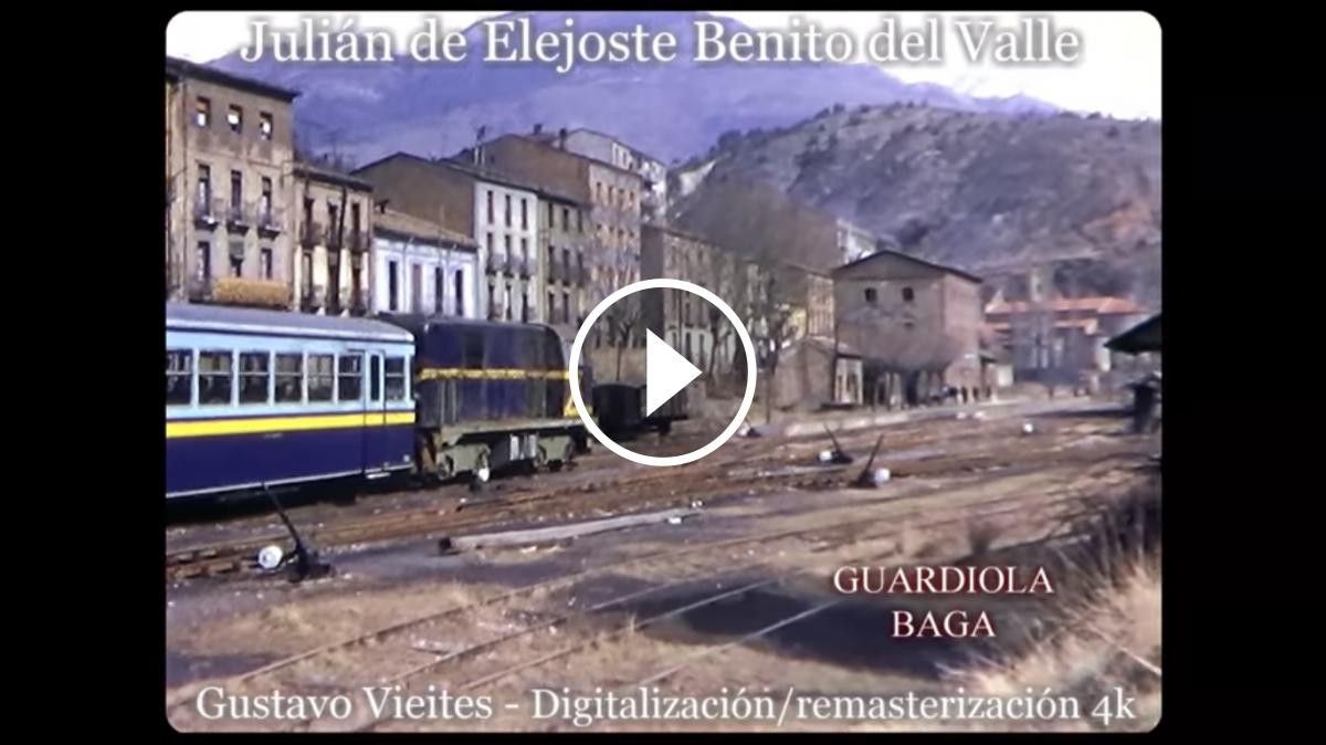 Vídeo del trajecte Manresa - Guardiola Bagà en tren de via estreta
