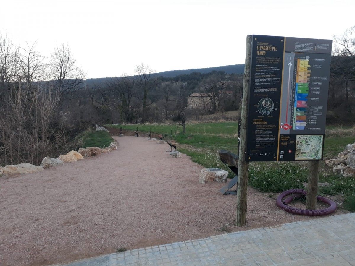 'Passeig pel Temps' a l'Espai Geologia de Vallcebre, nou recurs dins del Parc Natural Cadí-Moixeró. 