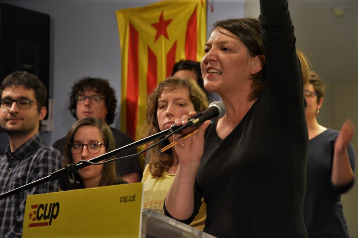 La candidata de Berga, Montse Venturós (arxiu).