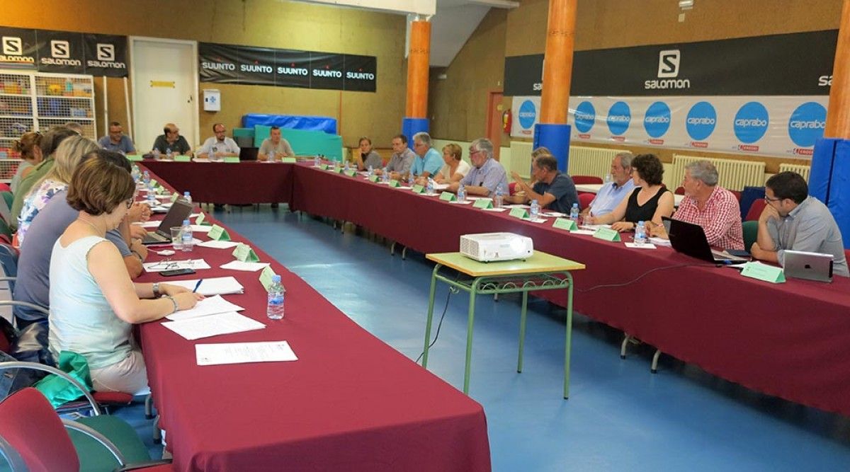 Reunió del Consell d'Alcaldes del Berguedà a Bagà. 