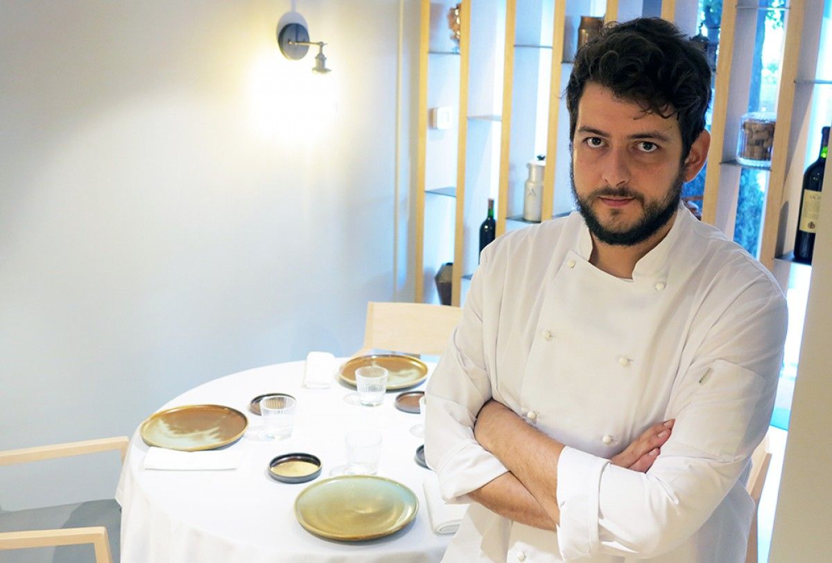 El propietari del nou Restaurant Terra de Berga, Pere Venturós. 