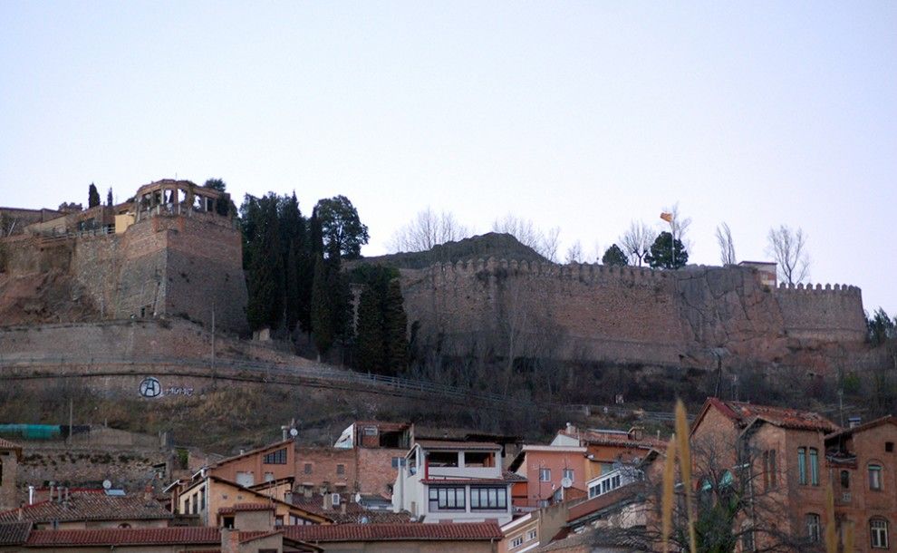 Castell de Berga (arxiu).