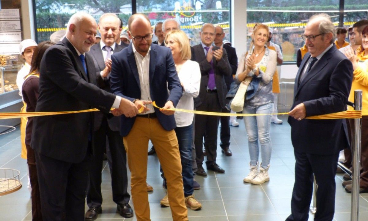Inauguració del nou supermercat Bonpreu de Gironella. 