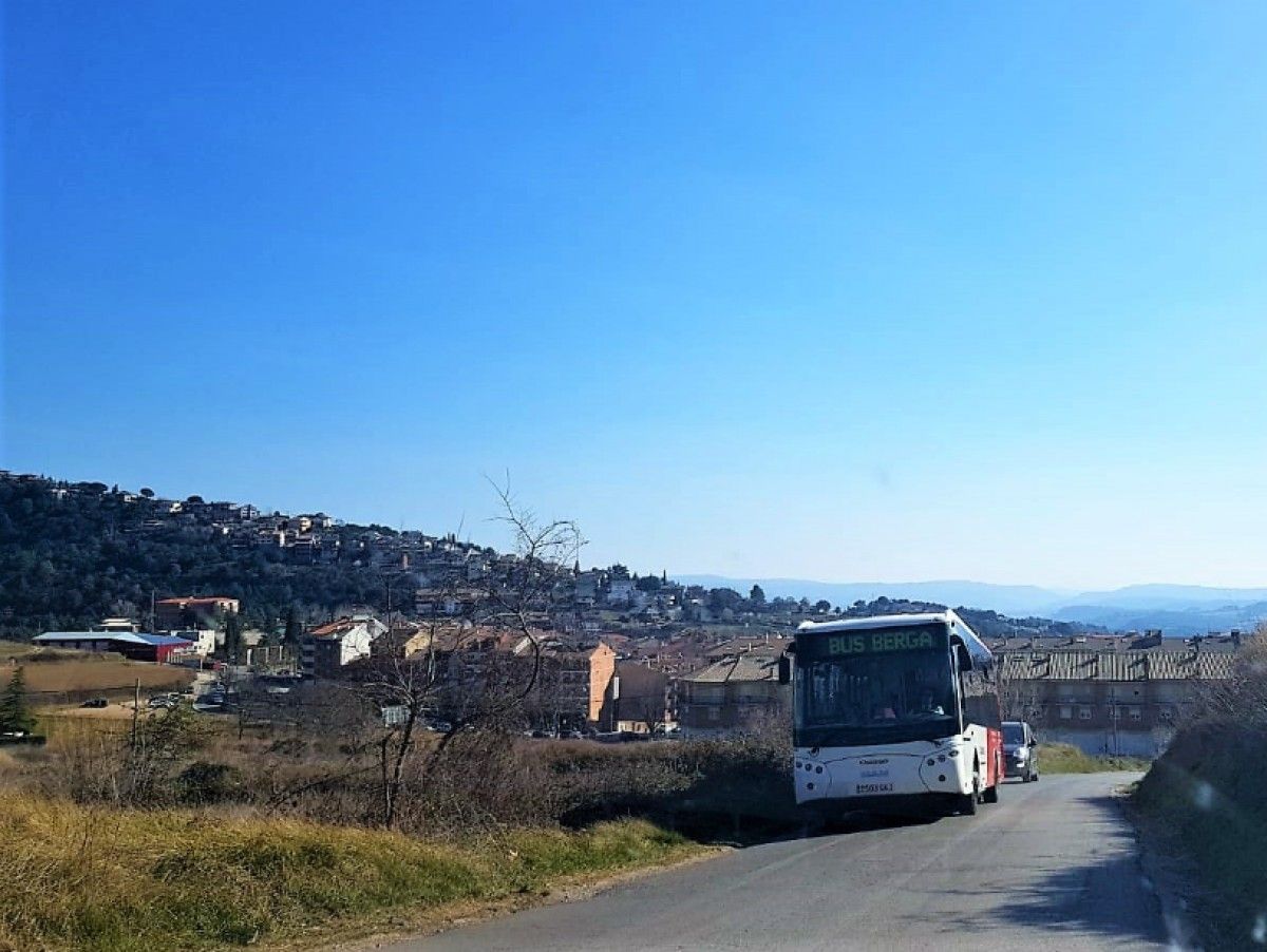 Bus urbà de Berga (arxiu).