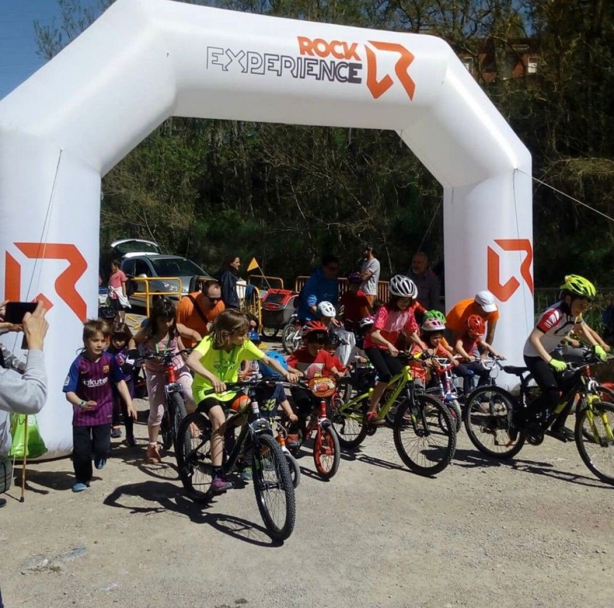 Mini BTT de Guardiola en una edició anterior