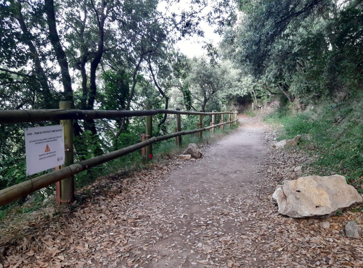 Camí de Ronda del Santuari de Queralt.