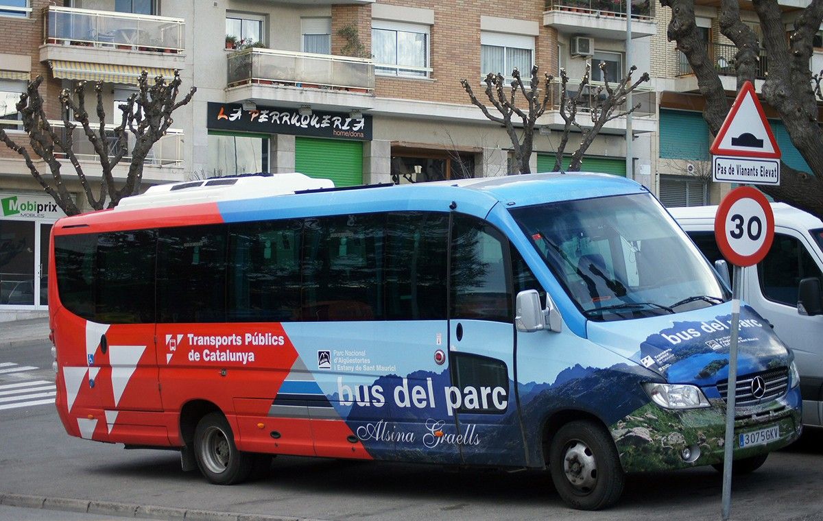 Bus urbà de Berga. 