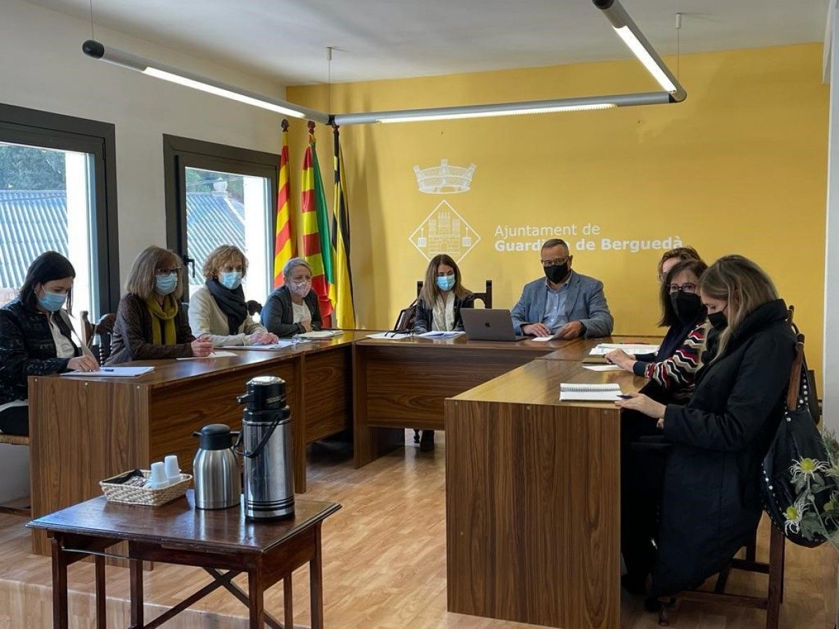 Reunió entre els dirigents de Salut i alcaldes, a Guardiola de Berguedà