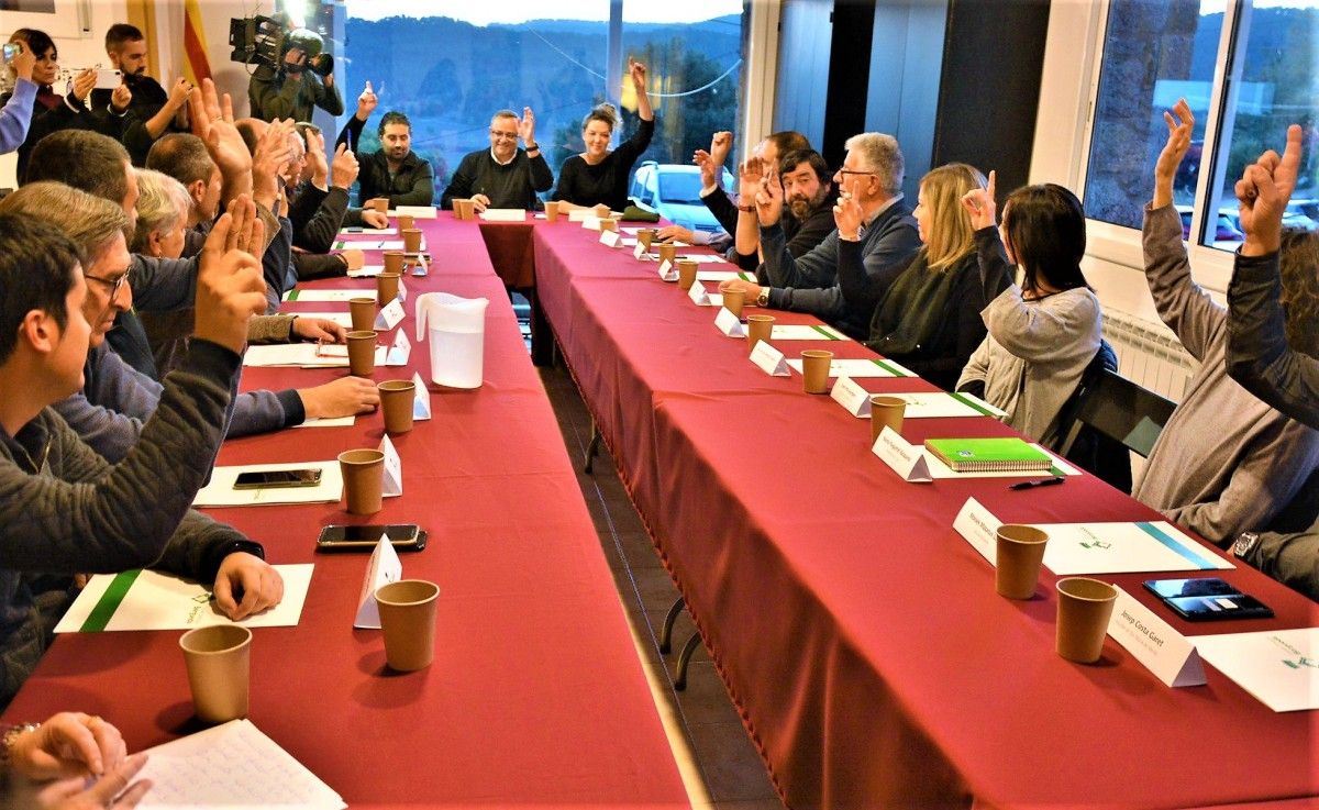 Consell d'Alcaldes del Berguedà a Capolat.