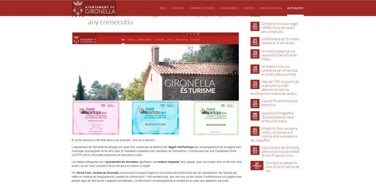 Web de l'Ajuntament de Gironella. 