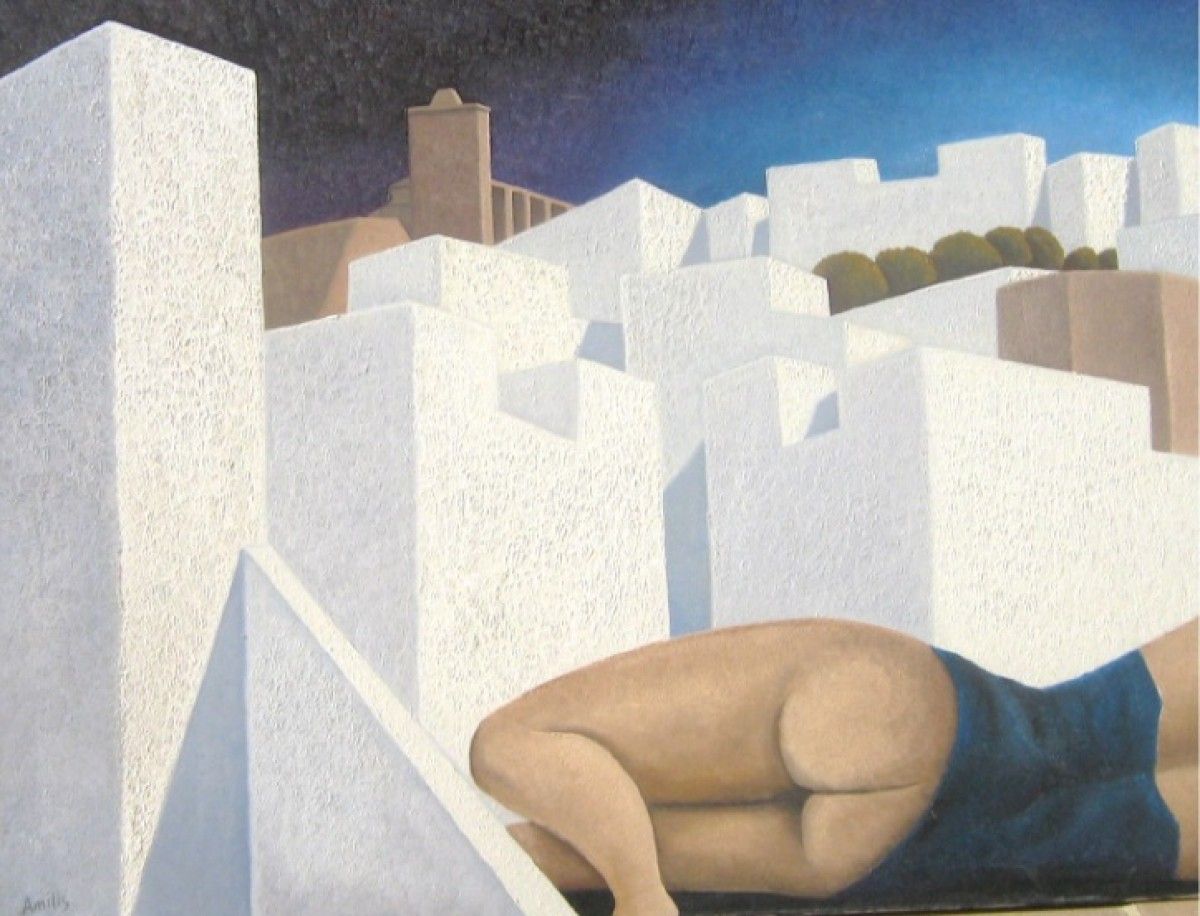 «El cul d'Eivissa», una obra d'Esteve Amills. 