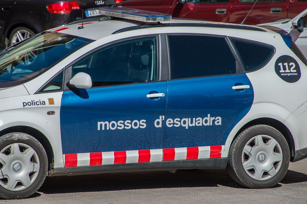 Un cotxe de Mossos d'Esquadra.