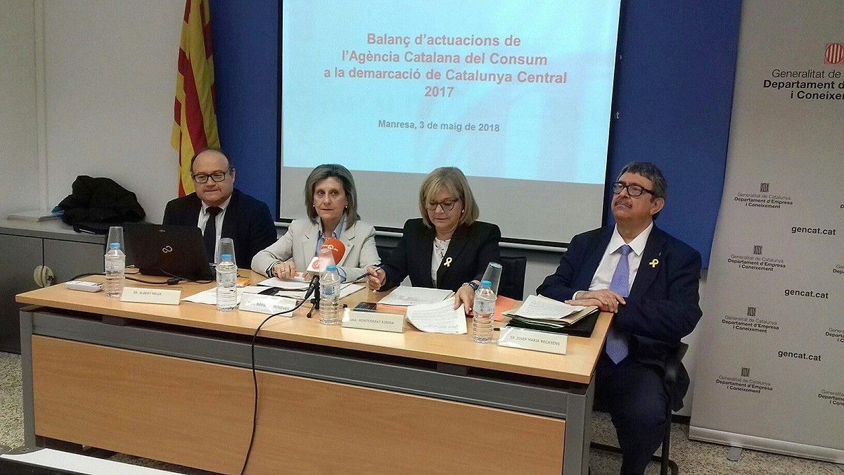 Albert Melià, Bàrbara Minoves, Montserrat Ribera i Josep Maria Recasens