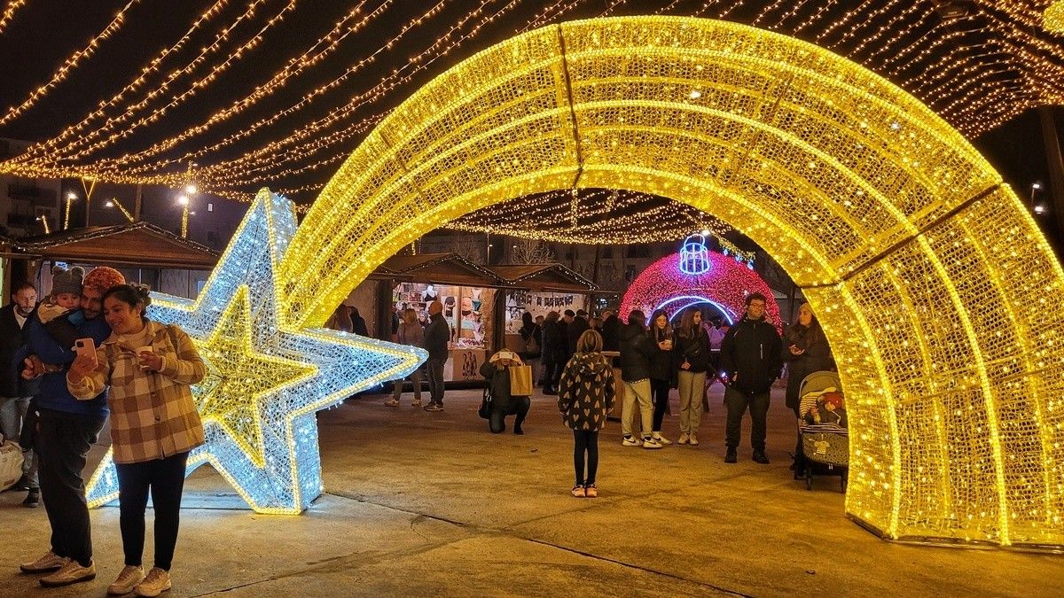 El Market Gironella Vila de Nadal, el dia de la inauguració 