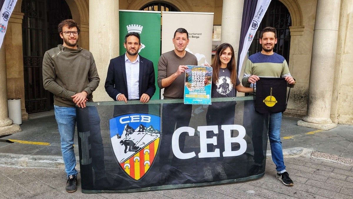 Jordi Serra, Abel Garcia, Ivan Sànchez, Clàudia Sabata i Xavier Orcajo, avui