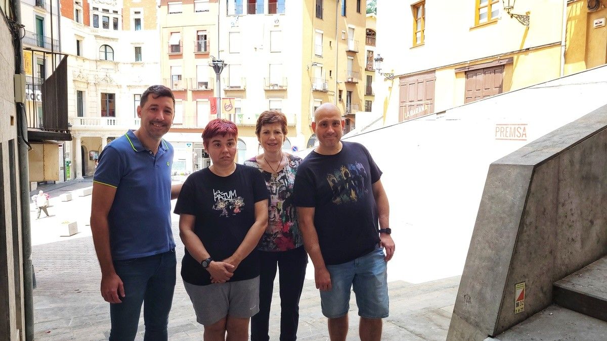 Ivan Sànchez, Carme Ribera, Cecília Camprubí i Dani Camps.