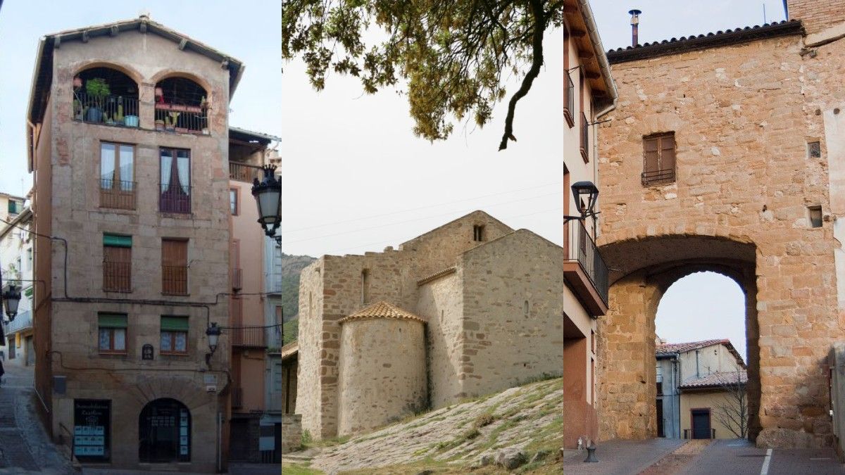 El Molí de la Sal, Sant Quirze de Pedret i el Portal de Santa Magdalena